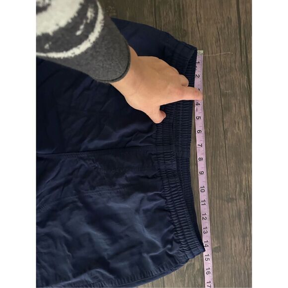 Patagonia Elastic Waist With Drawstring Recycled Nylon Jogger Pants Blue Medium - Picture 12 of 15